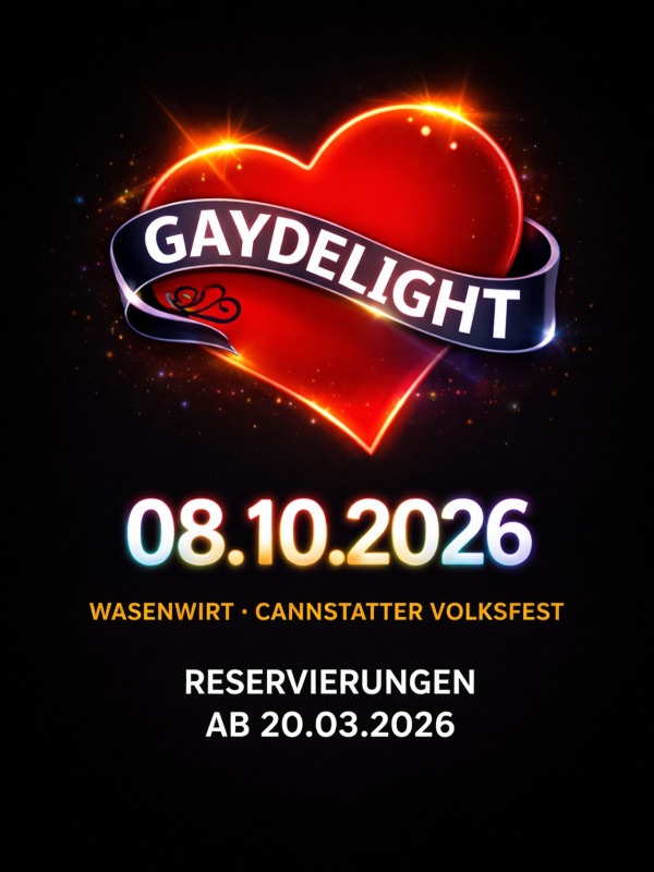 Gaydelight Wasenparty 2026