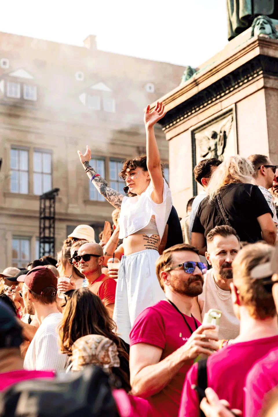CSD-Hocketse mit Infomeile