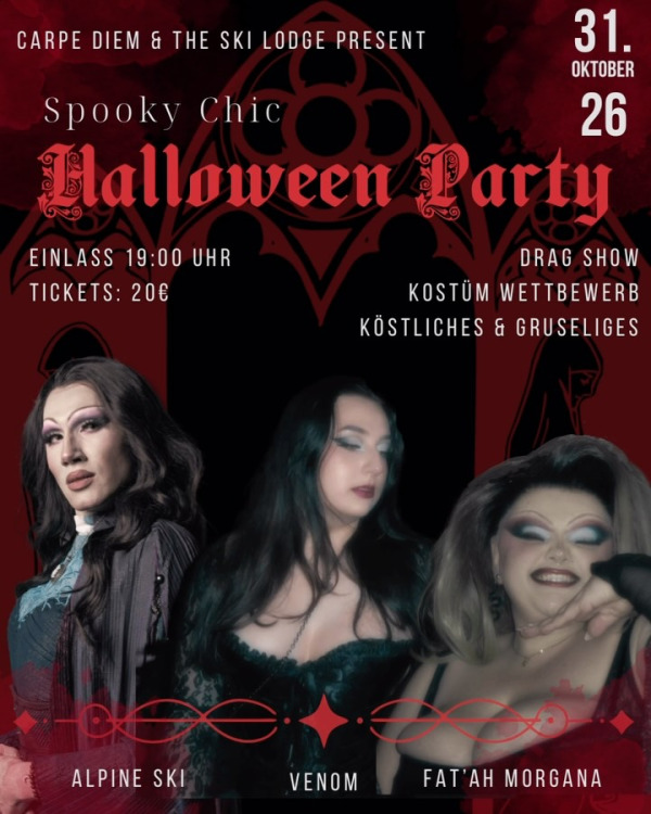 A spooky chic Halloween Party