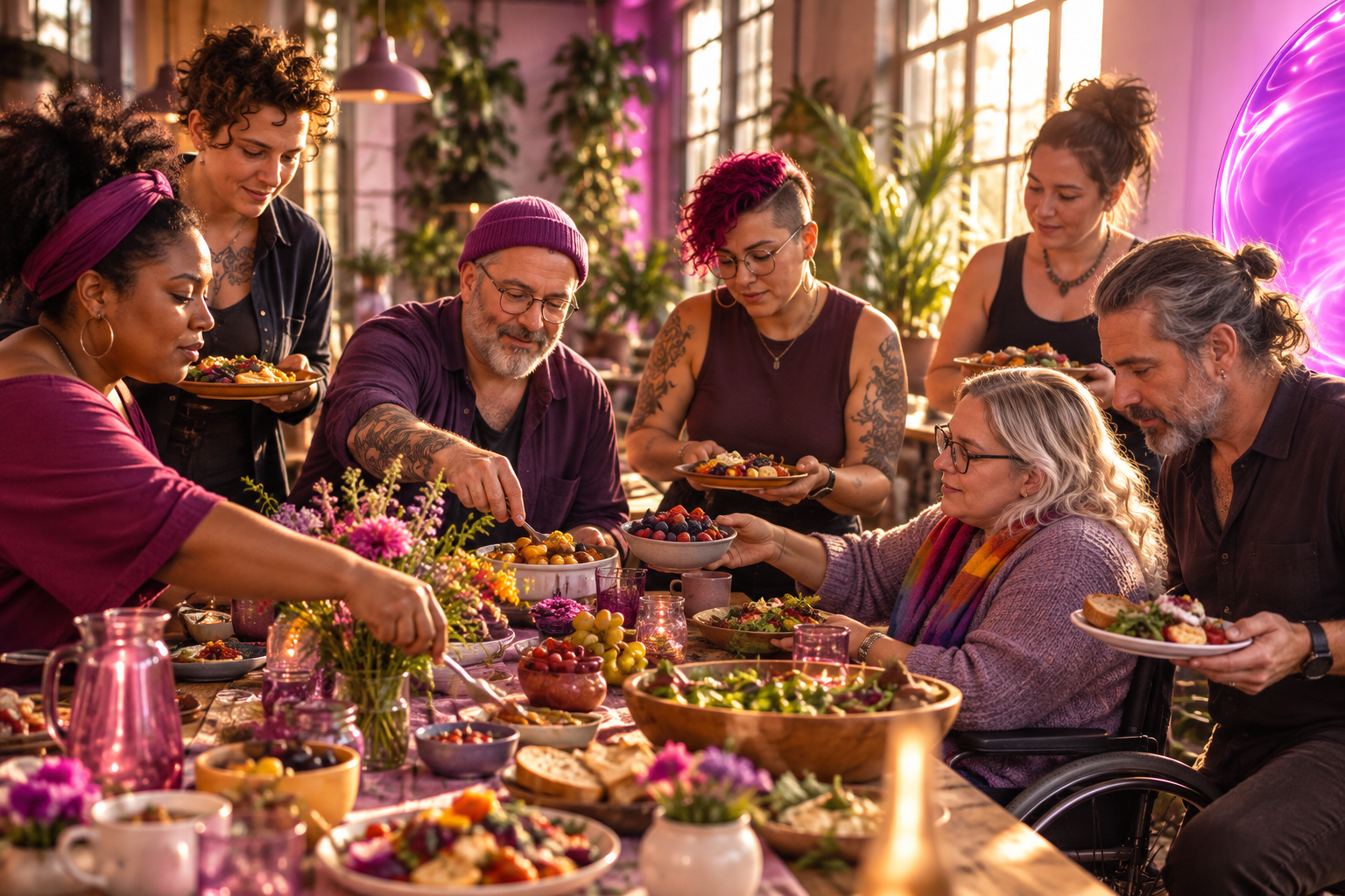 Regenbogenfamiliencafé